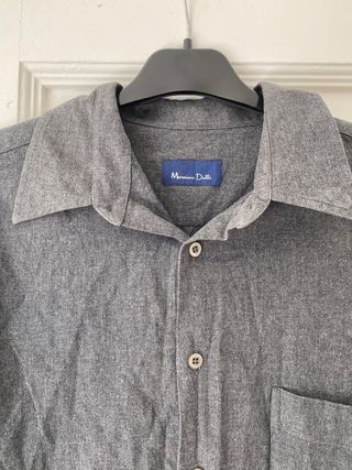 Camisa Massimo Dutti Gris