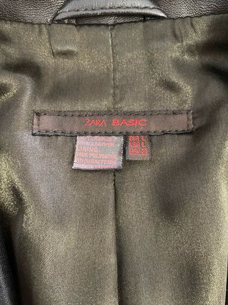 Chaqueta de cuero marrón Zara PRECIO NO NEGOCIABLE