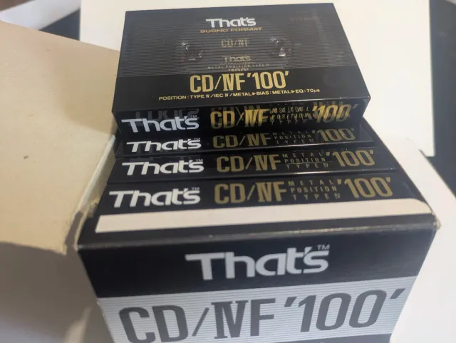 Cintas Cassette That's CD / IVF 100