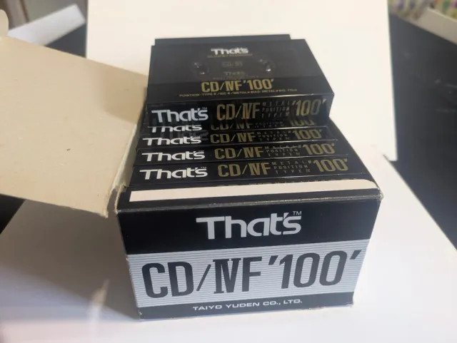 Cintas Cassette That's CD / IVF 100