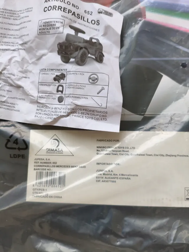 Correpasillos Mercedes Benz G 350 d Niños