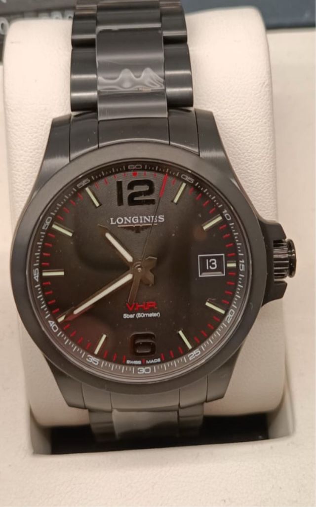 Reloj Longines Full Black FULL SET 2025