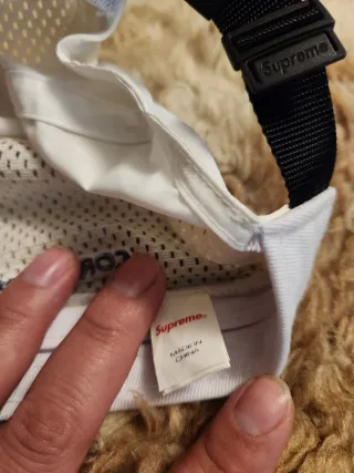 Gorra Supreme 3e Arrondissement Sport Blanca