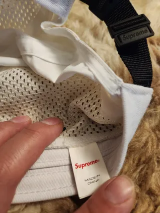 Gorra Supreme 3e Arrondissement Sport Blanca