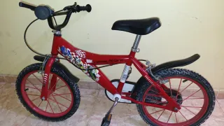 Bicicleta infantil 16" de Cars