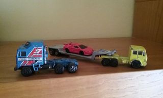 Camiones Guisval y Majorette (Mercedes)