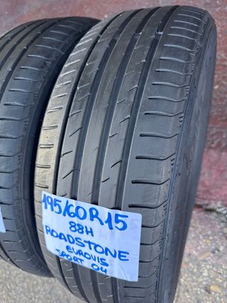 2 Neumáticos ROADSTONE 195/60R15 88H
