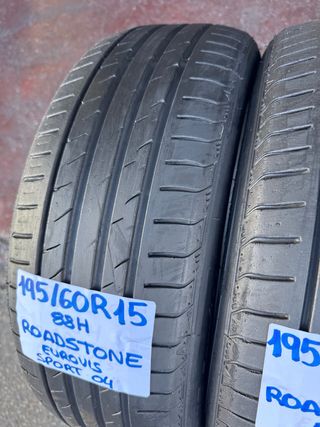 2 Neumáticos ROADSTONE 195/60R15 88H