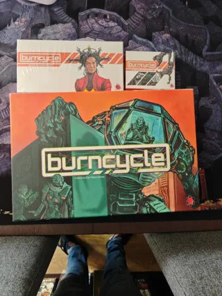 Burncycle + Expansiones Juego de Mesa