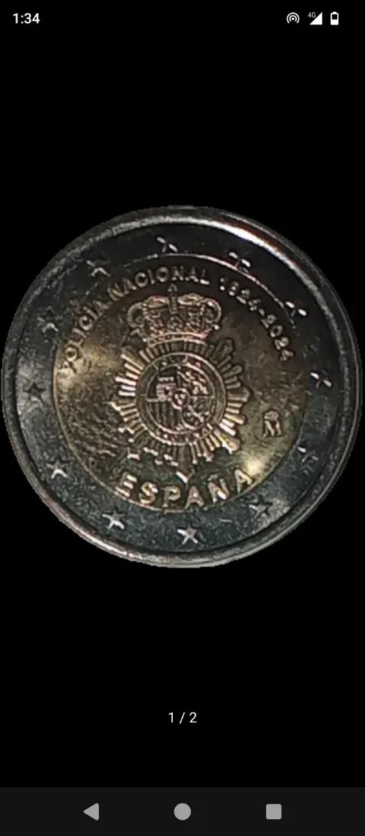 Moneda Policía Nacional 2021