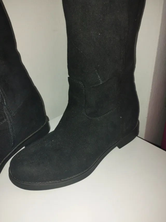 Botas altas negras talla 38