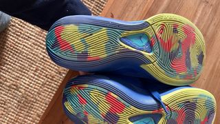 Zapatillas Jordan Azul y Rojo