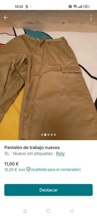 Pantalón de trabajo STYLE 9100
