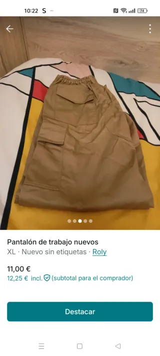 Pantalón de trabajo STYLE 9100