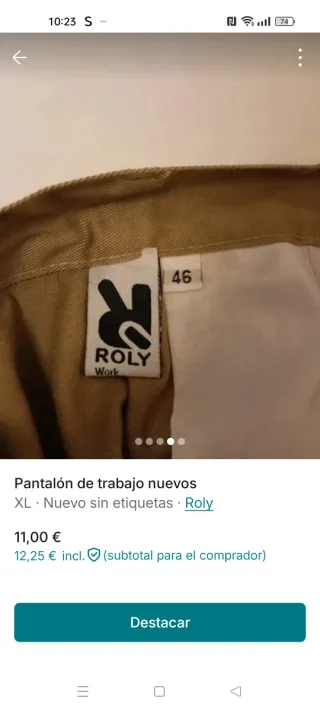 Pantalón de trabajo STYLE 9100