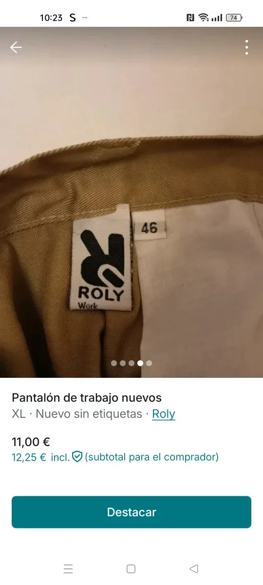 Pantalón de trabajo STYLE 9100