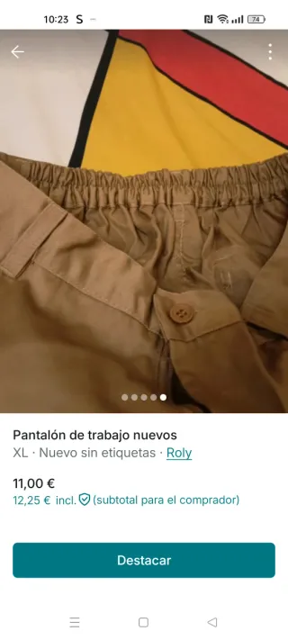 Pantalón de trabajo STYLE 9100