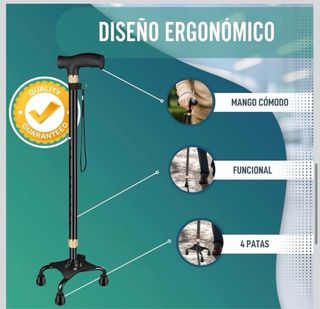 BASTÓN 4 PATAS ORTOPRIME