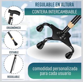 BASTÓN 4 PATAS ORTOPRIME