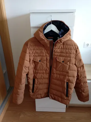 Cazadora acolchada Levi's marrón hombre
