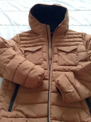 Cazadora acolchada Levi's marrón hombre