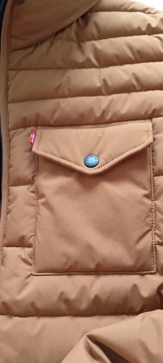 Cazadora acolchada Levi's marrón hombre