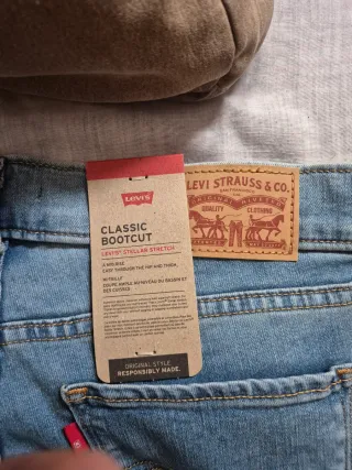 Vaqueros Levi's Mujer Azul