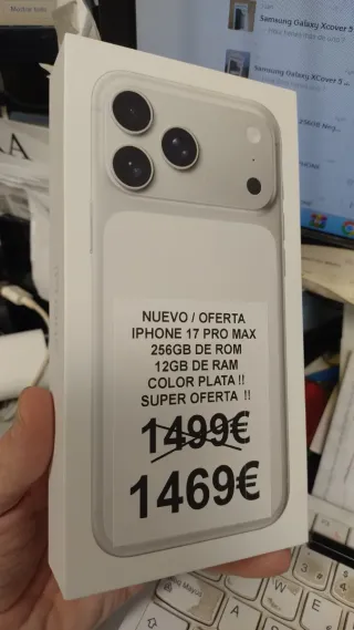 iPhone 17 Pro Max 256GB - AZUL