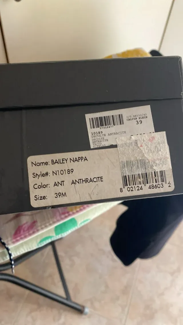 Décolleté Calvin Klein Nere/Grigie