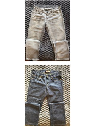 Pantalones vaqueros Levi's y Tommy Hilfiger Azules