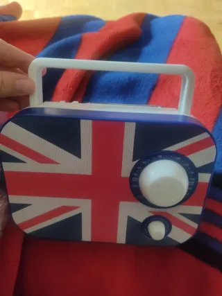 Radio Portátil Muse M-062 UK Union Jack