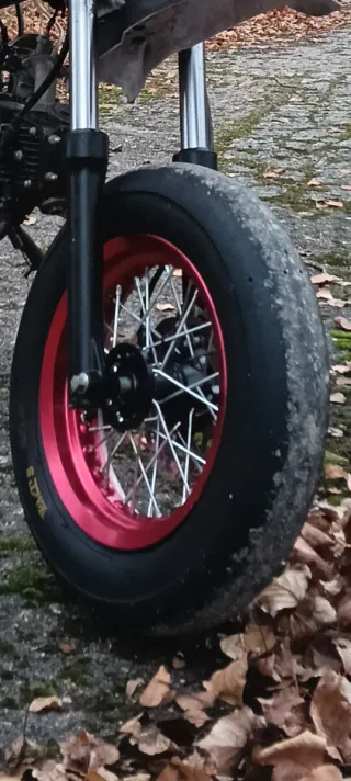 Llantas Pitbike Rojas