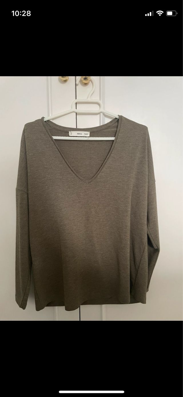 Jersey Mango Verde Oliva Talla XS