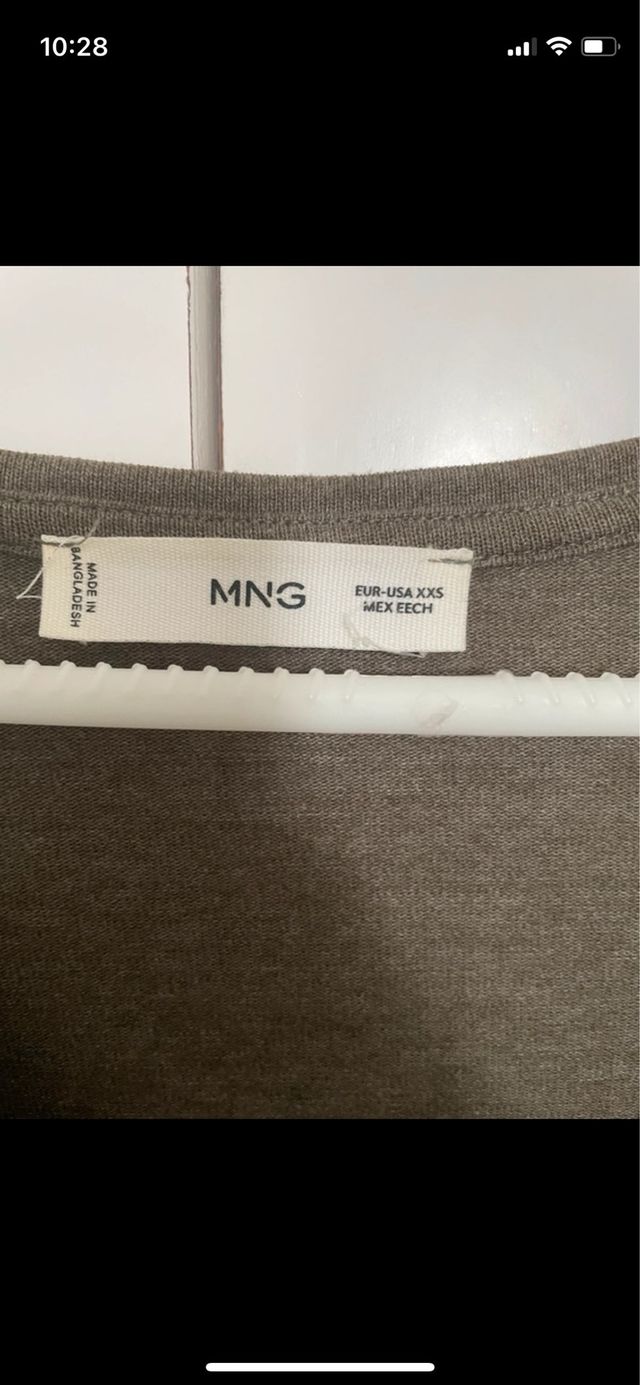 Jersey Mango Verde Oliva Talla XS