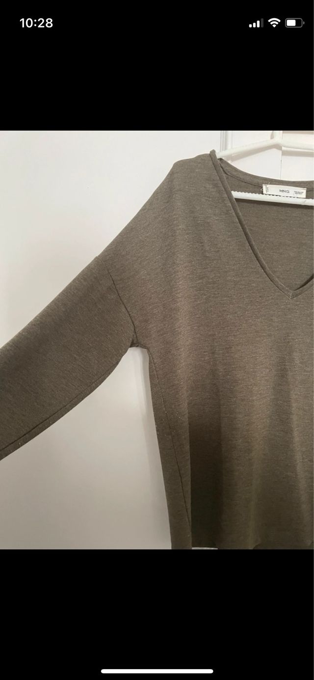 Jersey Mango Verde Oliva Talla XS