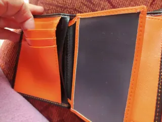 Portafoglio uomo Teeon nero