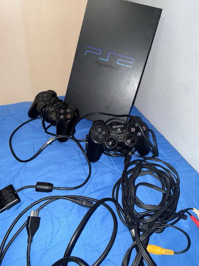 Consola PS2 + 2 Mandos + Giochi