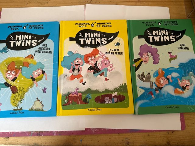 pack mini twins llibre 1,2 i 3