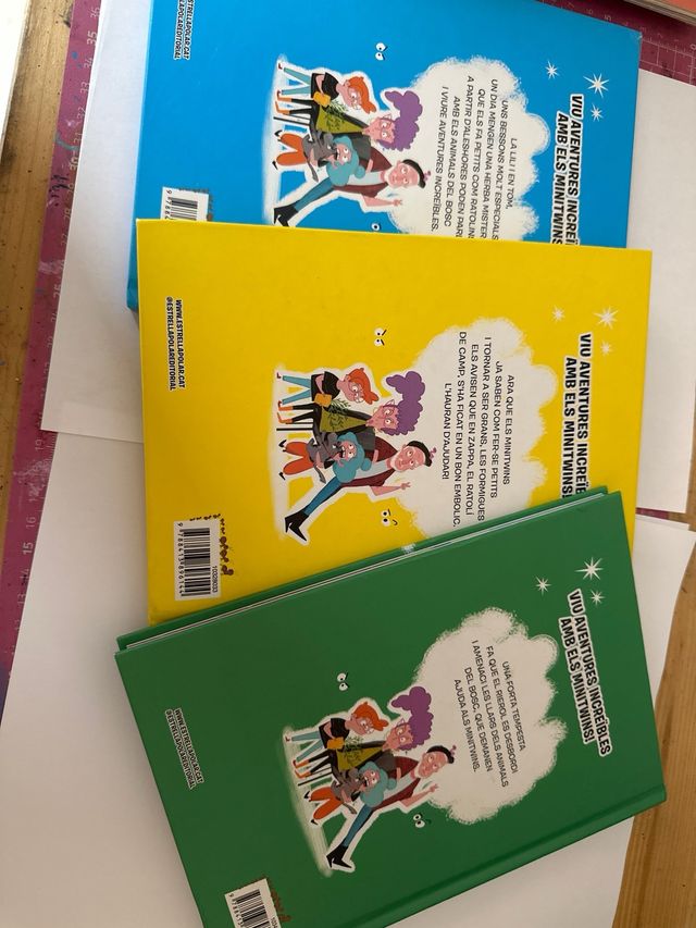 pack mini twins llibre 1,2 i 3