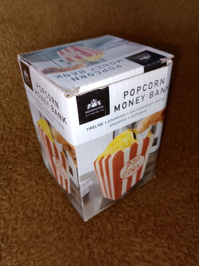 Hucha de palomitas de maíz