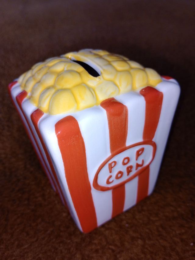 Hucha de palomitas de maíz