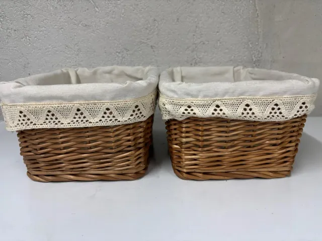 Cestas mimbre 14x30x22