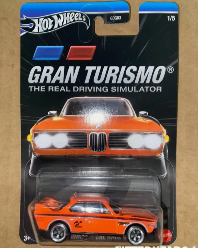 Hot Wheels Gran Turismo BMW Naranja 1/5