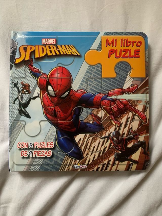 Libro Puzzle Spiderman Marvel