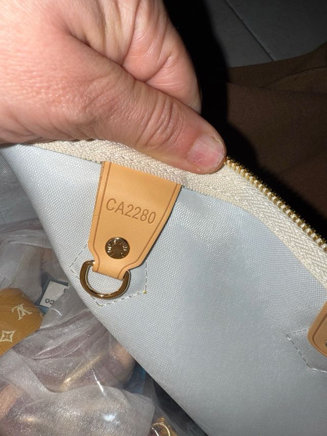 Borsa Louis Vuitton Speedy Damier Azur