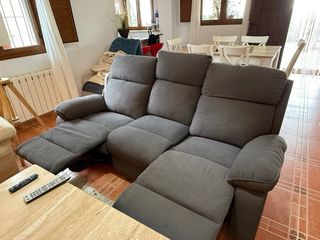 Sofa relax 3 plazas y regalo 2 mas