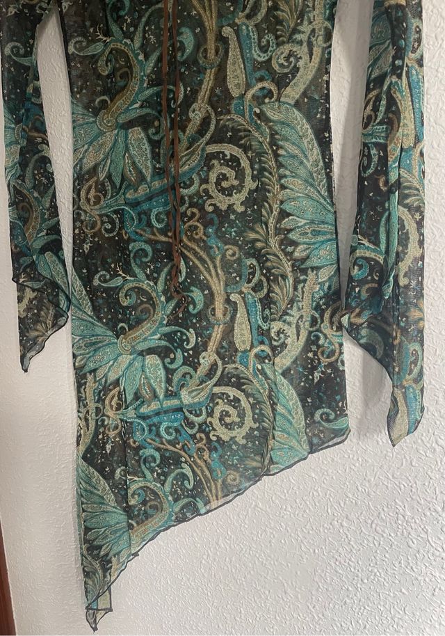 Camiseta gasa Bershka estampada