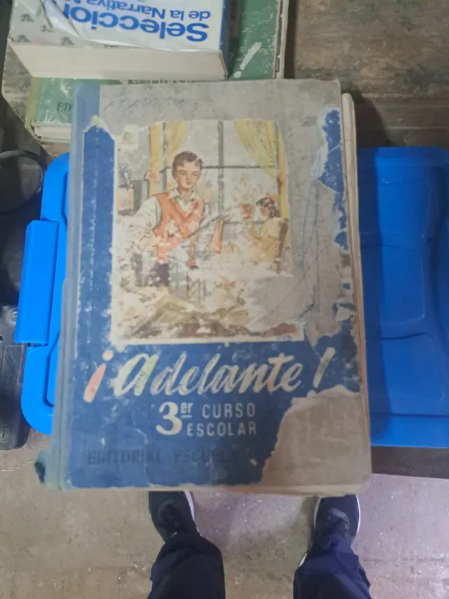 Libro Scolastico ¡Adelante! 1959
