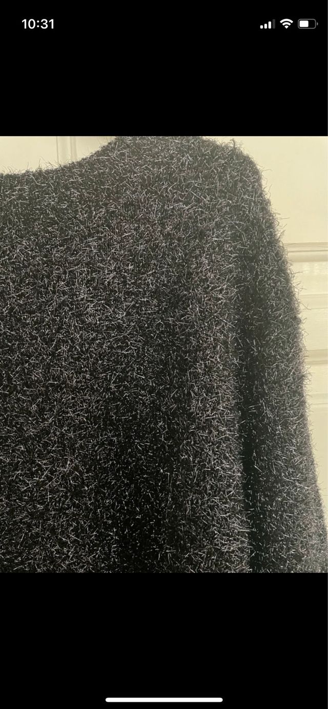 Jersey Oversize Negro y Gris