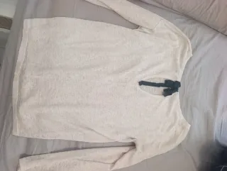 Jersey rosa con lazo negro